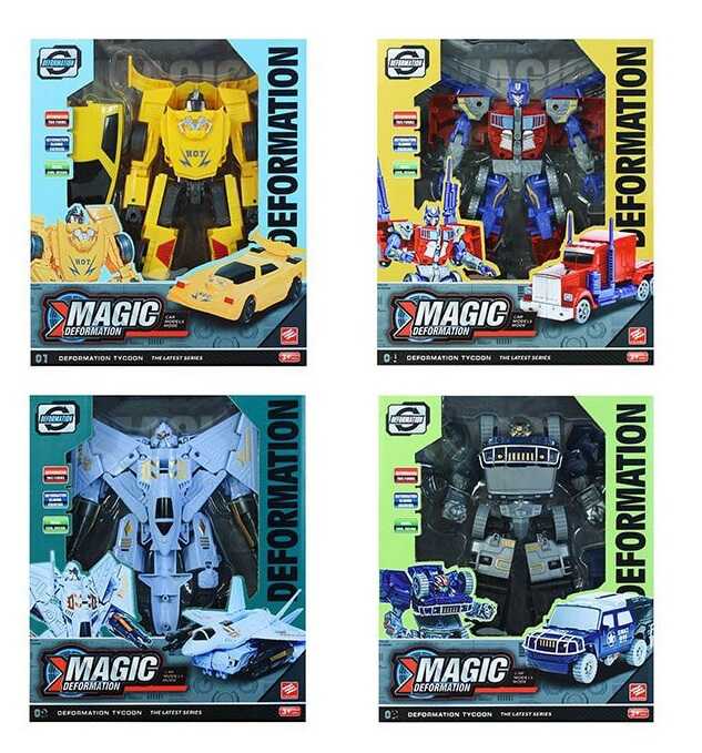 Трансформер JJ 303 AD (48/2) 4 види, в коробці, ВИДАЄТЬСЯ ТІЛЬКИ МІКС ВИДІВ