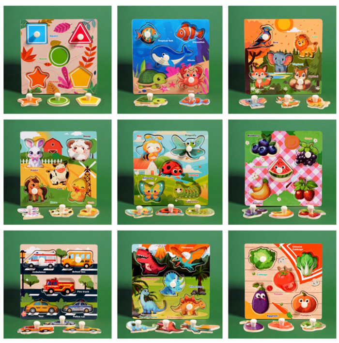 Вкладиші C 75288 (200) дерев’яні, розмір: 15х15х2 см, написи англійською мовою, ВИДАЄТЬСЯ ТІЛЬКИ МІКС ВИДІВ