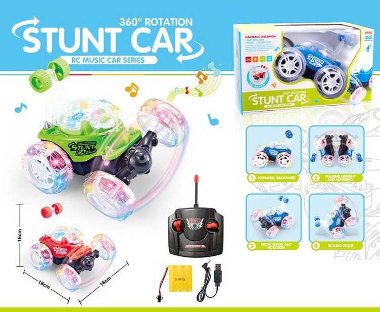 Машина на радіокеруванні CD-TJ 005 (24) 3 кольори, акум. 3.6V, USB, світло, звук, в коробці