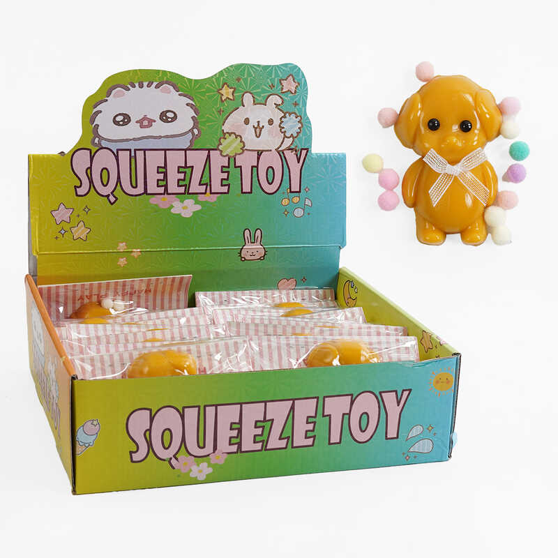 Гра антистрес C 70754 (24) ЦІНА ЗА 16 ШТУК В БЛОЦІ, "Собачка", в коробці