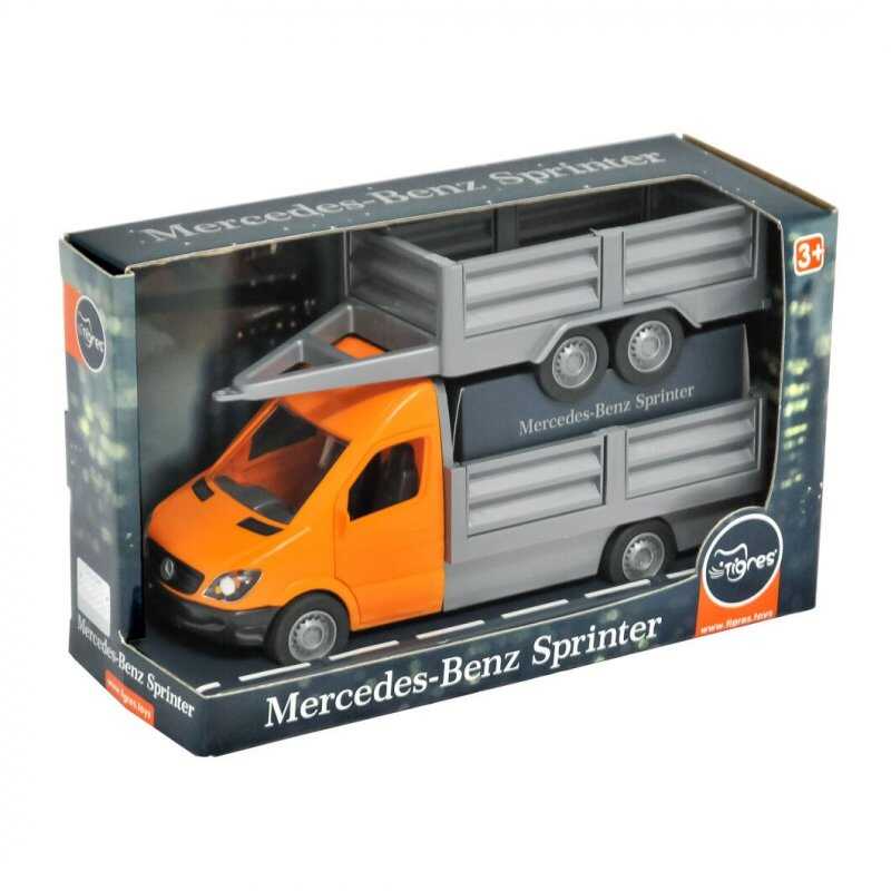 гр Машина "Mercedes-Benz Sprinter" 39667 (6) "Tigres", відчиняються двері кабіни, причеп, в коробці