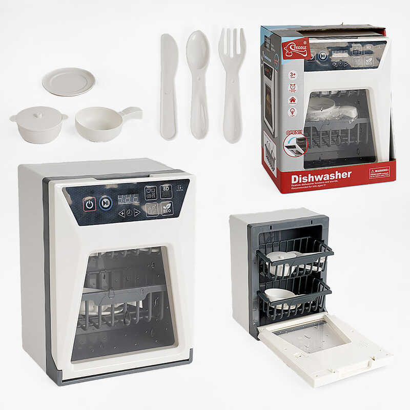 Посудомийка F 2315 (24/2) звуки, підсвічування, відкриваються дверцята, муляжі посуду, в коробці