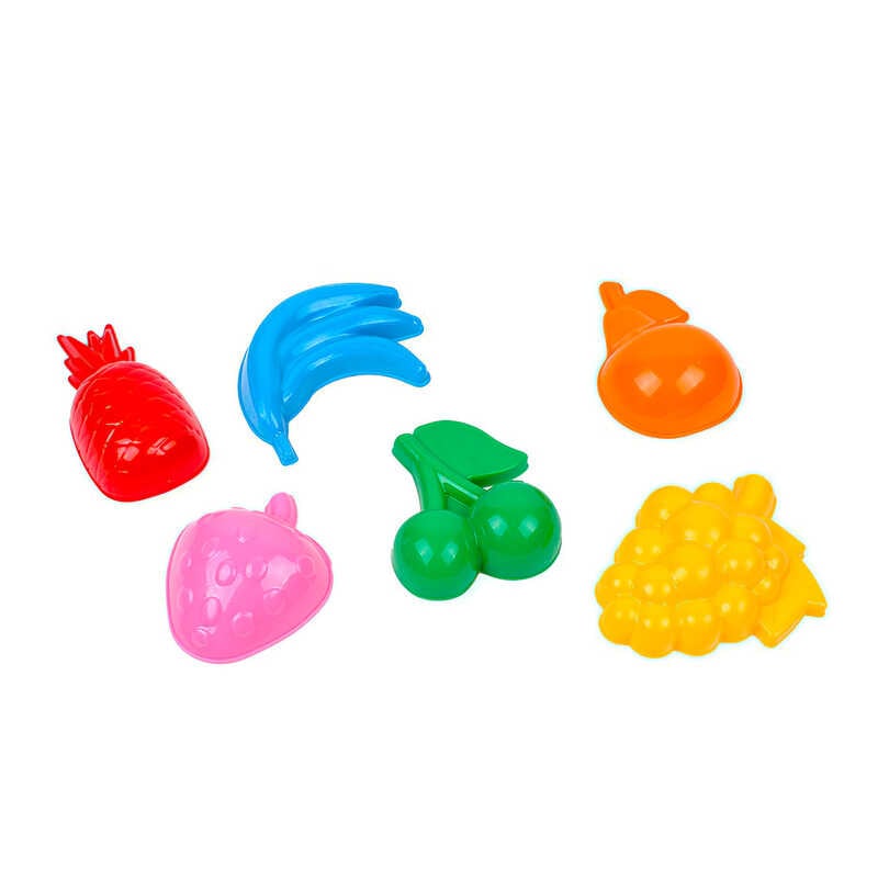 гр Набір пасочок "Садочок" 2834 (80) "Technok Toys", 6 шт, 18см, в сітці