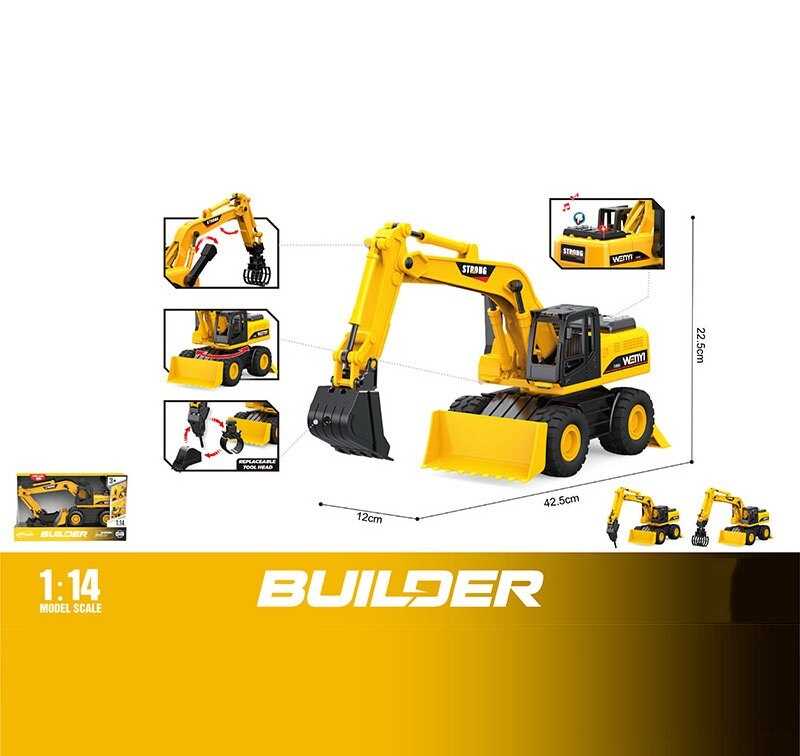 Спецтехніка WY 1139 ABC (18) 3 види, в коробці, ВИДАЄТЬСЯ ТІЛЬКИ МІКС ВИДІВ