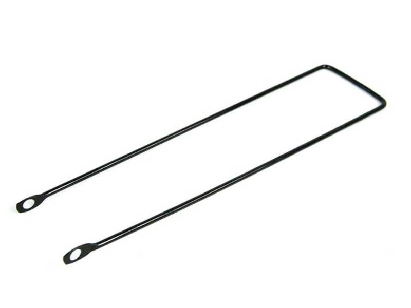 Стійка для кошика велосипеда KS-10045 (250) довжина 45см, сталева, чорна