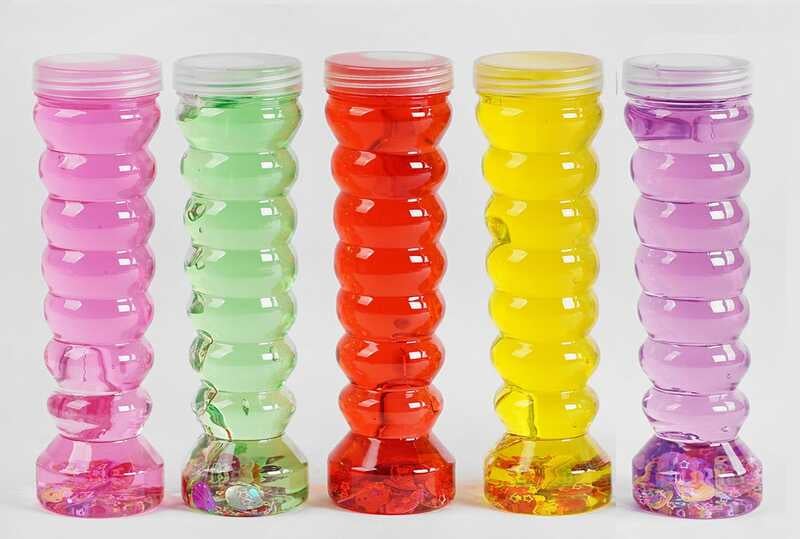 Лізун C 53105 (12) ЦІНА ЗА 5 ШТУК У ПАКЕТІ, пайєтки у формі мушлі