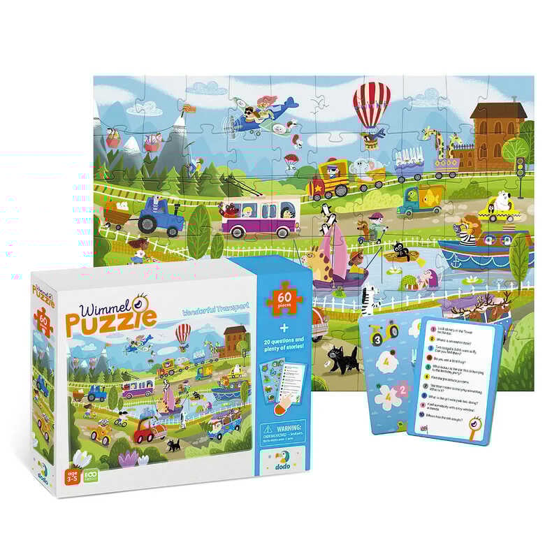 гр Віммельпазл  "Диво-транспорт" 300561 (48) "Dodo", 60 елементів