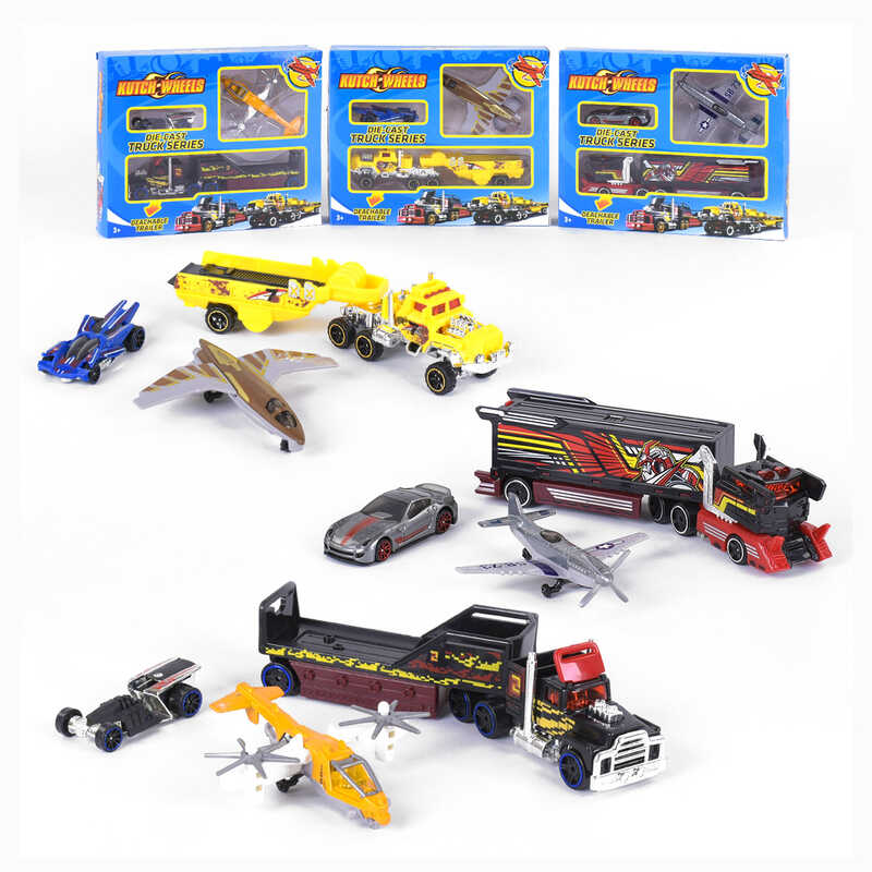 Набір машин металопластик T-R 868 E1 (144/2) 3 види, 3 штуки в коробці