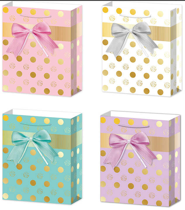 Пакет подарунковий C 75731 (360) 4 види, ВЕЛИКИЙ, ВИДАЄТЬСЯ ТІЛЬКИ МІКС ВИДІВ