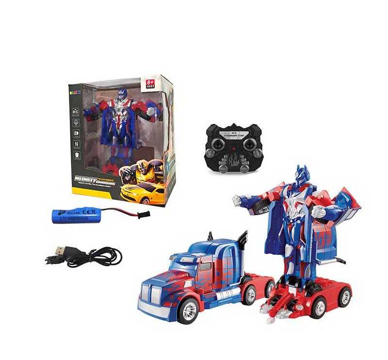 УЦІНКА 2 Машина на радіокеруванні TT 669 (12) трансформер, акум. 3,7 V, пульт 2,4 Ghz, підсвічування, звуки, в коробці ПОШКОДЖЕНЕ ПАКУВАННЯ