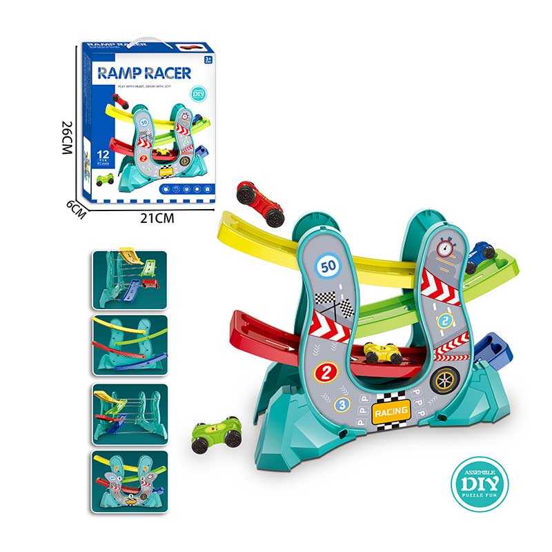 Трек 61 T 44 (96/2) машинки, 4 рівні, в коробці