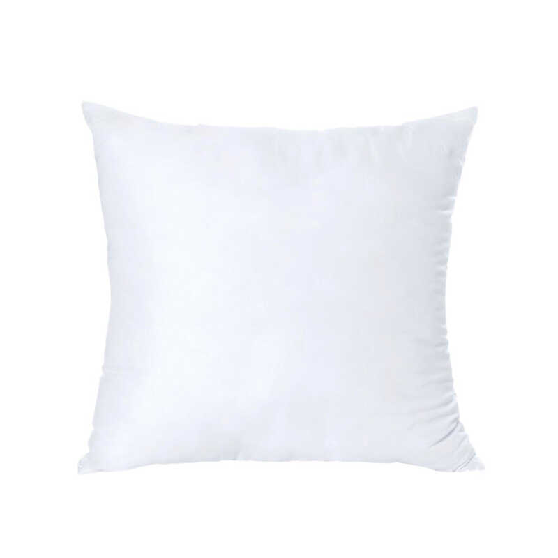 гр Подушка "Білосніжка" 3010074 мікрофібра, силіконізоване волокно, блискавка, 70*70см, біла (1) "Homefort"