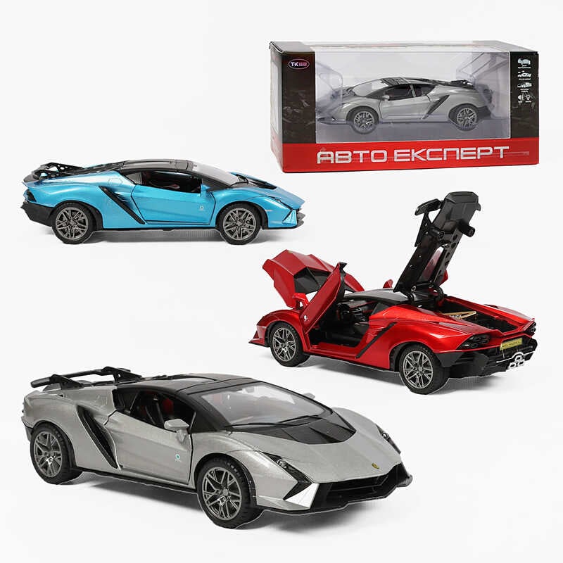 Машинка TX-32703 (48/2) "Авто Експерт", 3 кольори, в коробці, ВИДАЄТЬСЯ ТІЛЬКИ МІКС ВИДІВ