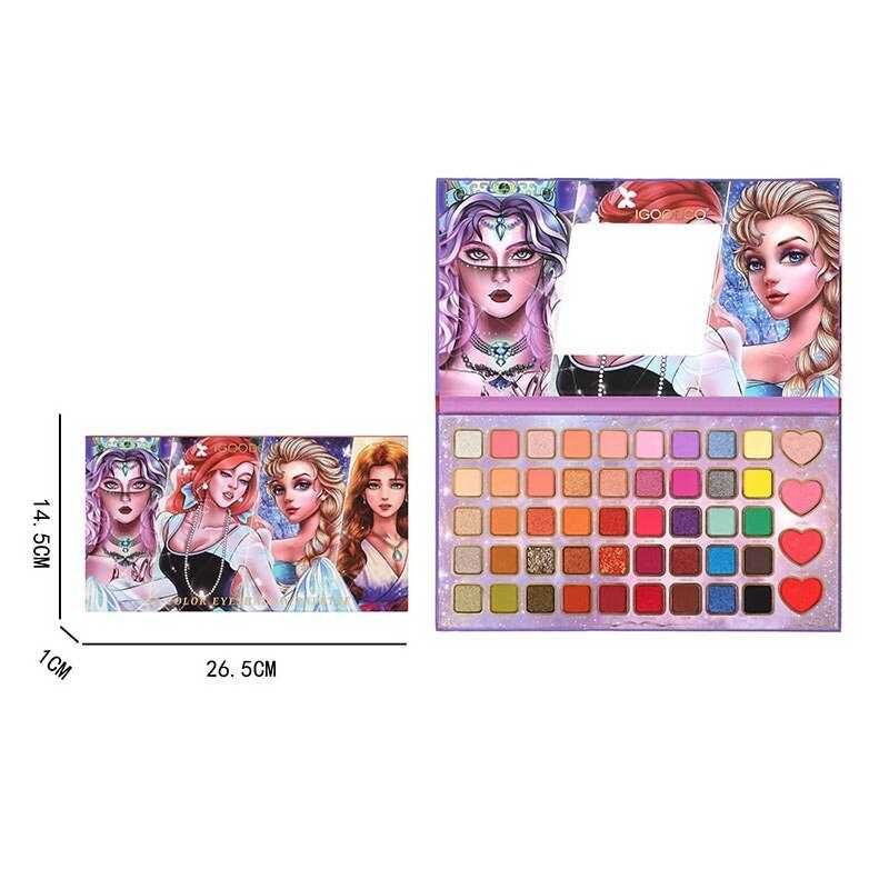 Косметика IG 2945 (96) 49 кольорів, тіні, рум'яна, в коробці