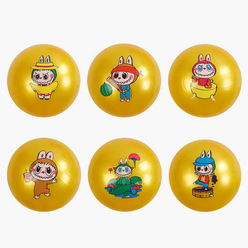 М`яч гумовий C 70962 (600) діаметр 18 см, у пакеті, ВИДАЄТЬСЯ ТІЛЬКИ МІКС ВИДІВ