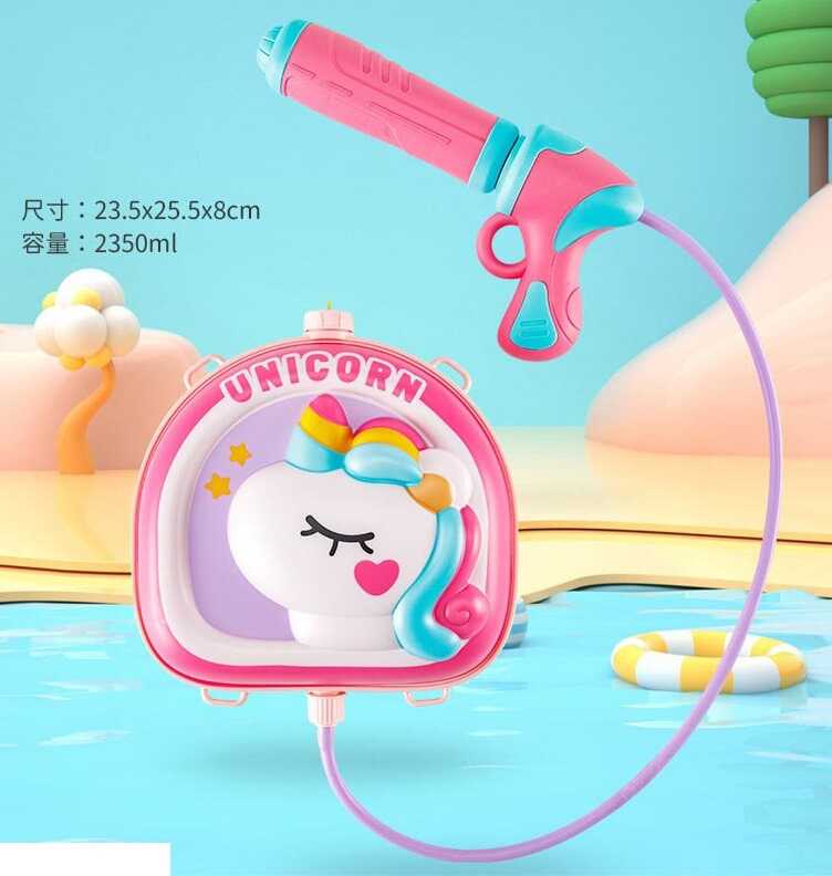 Водний пістолет з балоном 8113-170 (48) помпова система, текстильні ремінці, у пакеті