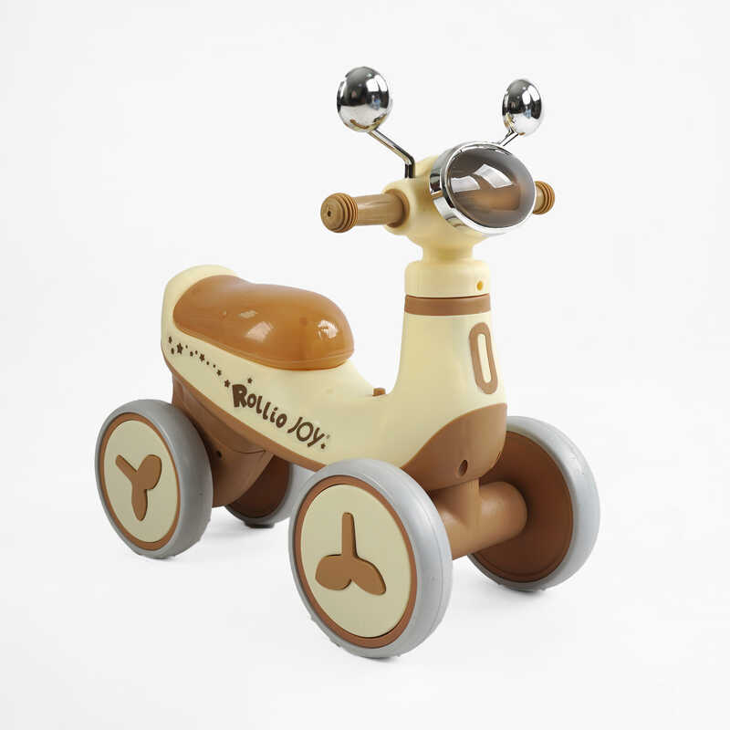 Велобіг JOY 4-х колісний JL-42198 (1) колеса PU, рама пластик, УКРАЇНСЬКЕ ОЗВУЧУВАННЯ та підсвічування, в коробці