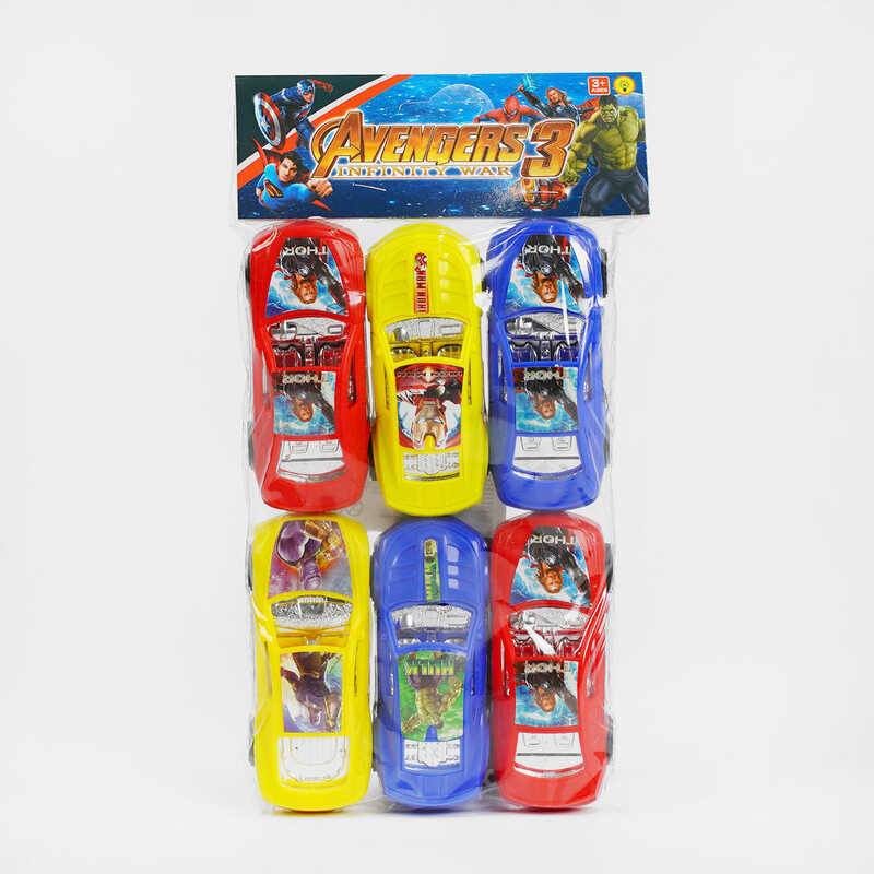 Набір машин 5506 C (240/2) 6 шт. у пакеті