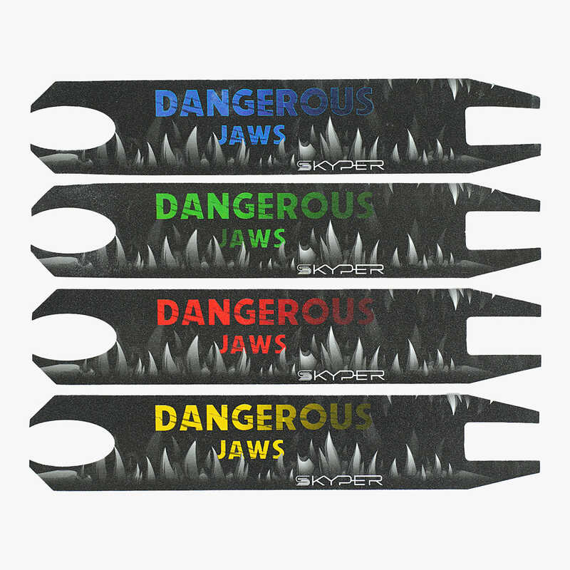 Наліпка для трюкового самоката JS-001 (500) ЦІНА ЗА 1 ШТУКУ, довжина - 50см, ширина - 9,5см