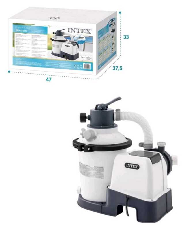 Intex Пісочний фильтр 26642 /SF40110-SX925 (1) 3500л/год, 6,5кг