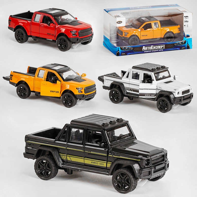 Машинка MG - 20364 (120/2) "Авто Експерт", 4 види, 1:36, світло, звук, інерція, в коробці ВИДАЄТЬСЯ МІКС ВИДІВ