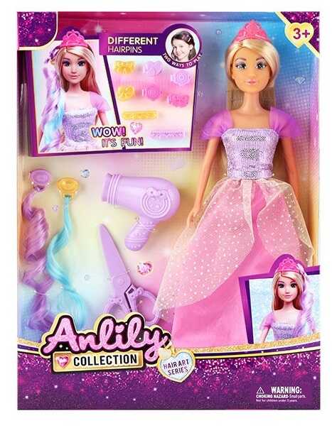 Лялька 616831 (36) висота: 30 см, знімне взуття, аксесуари, в коробці