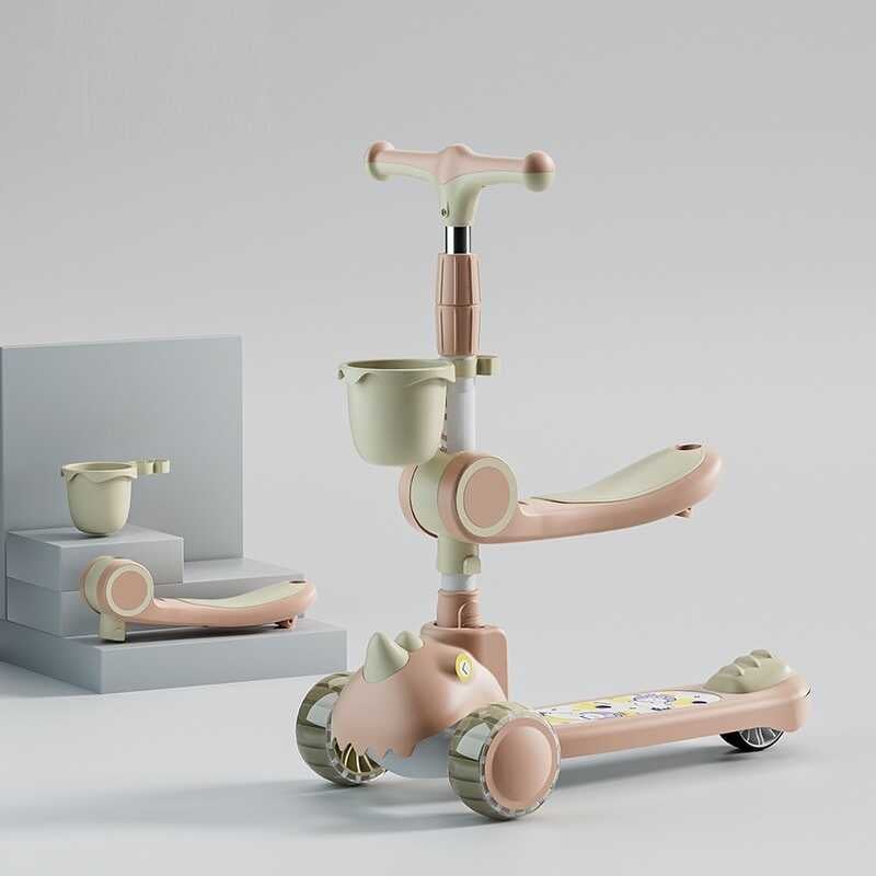 Самокат триколісний з сидінням FM-7030/08