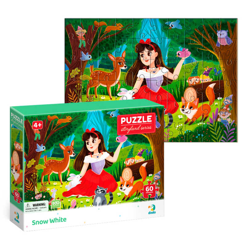 гр Пазл "Білосніжка" 300714 (48) "DoDo", 60 елементів, пазл 23х32 см, в коробці