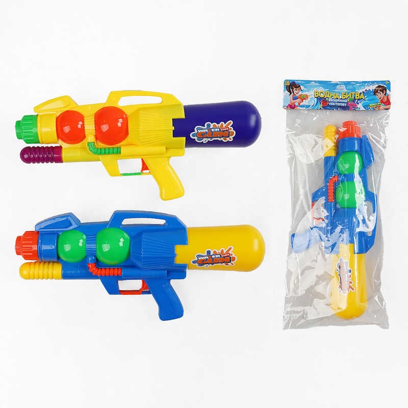 Водний пістолет TK 14178 (72/2) "TK Group", 2 кольори, помповий механізм, в пакеті