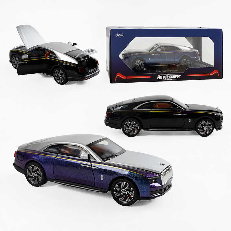 Машинка GT - 41074 (24) "Авто Експерт", металопластик, 1:24, звук, світло, інерція, відкриваються двері, у коробці, ВИДАЄТЬСЯ МІКС ВИДІВ