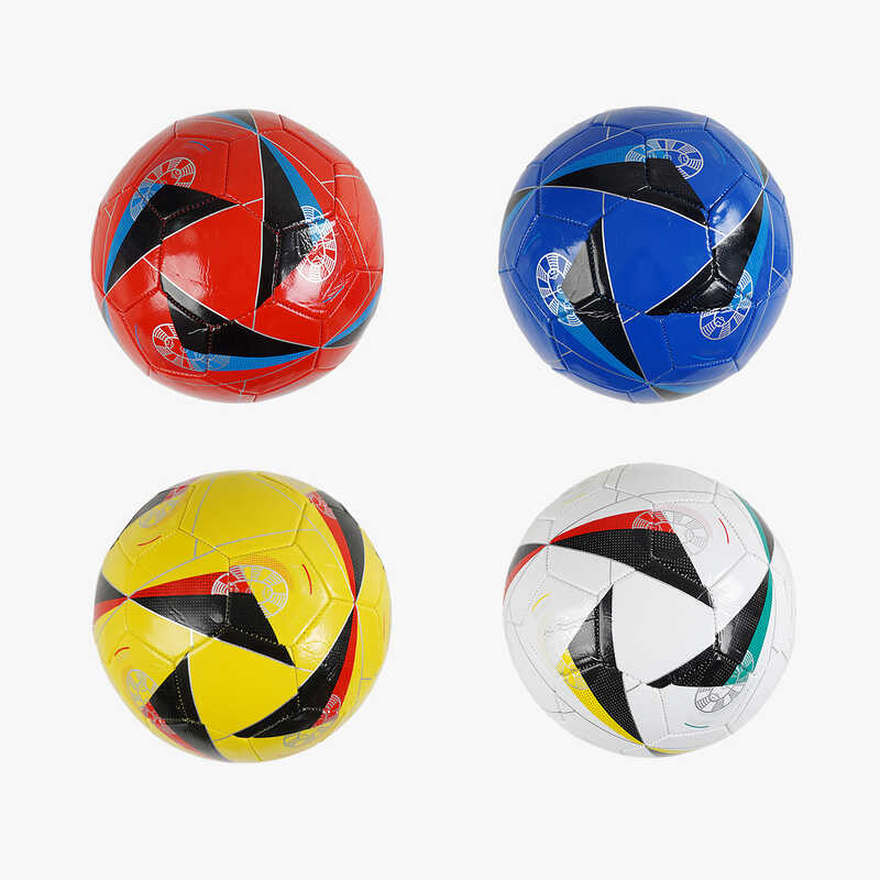 М`яч футбольний C 70143 (100) 4 кольори, розмір №5, матеріал PVC, 280 грамів, гумовий балон, ВИДАЄТЬСЯ ТІЛЬКИ МІКС ВИДІВ