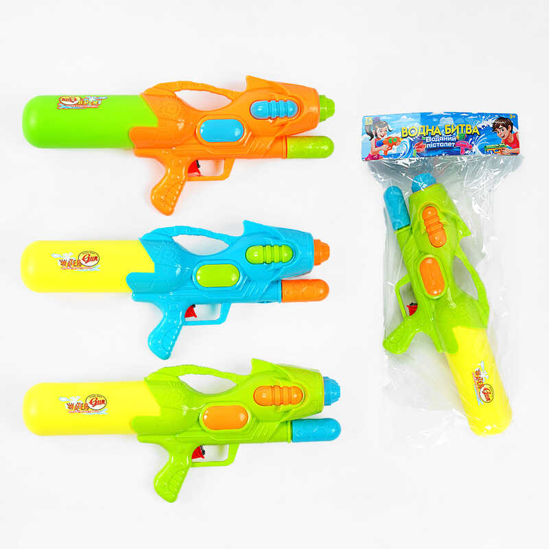 Водний автомат TK 4780-92 (48/2) "TK Group", 3 кольори, помповий механізм, в пакеті, ВИДАЄТЬСЯ ТІЛЬКИ МІКС ВИДІВ