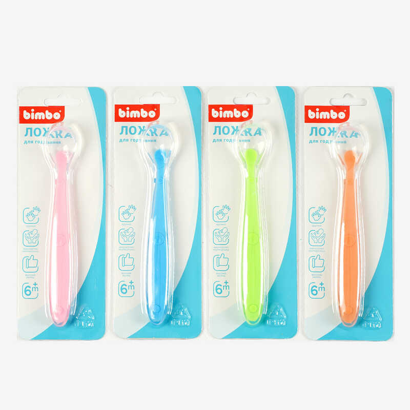 гр Ложечка C 63869 (432) "Bimbo", 4 види, на листі, ВИДАЄТЬСЯ ТІЛЬКИ МІКС ВИДІВ