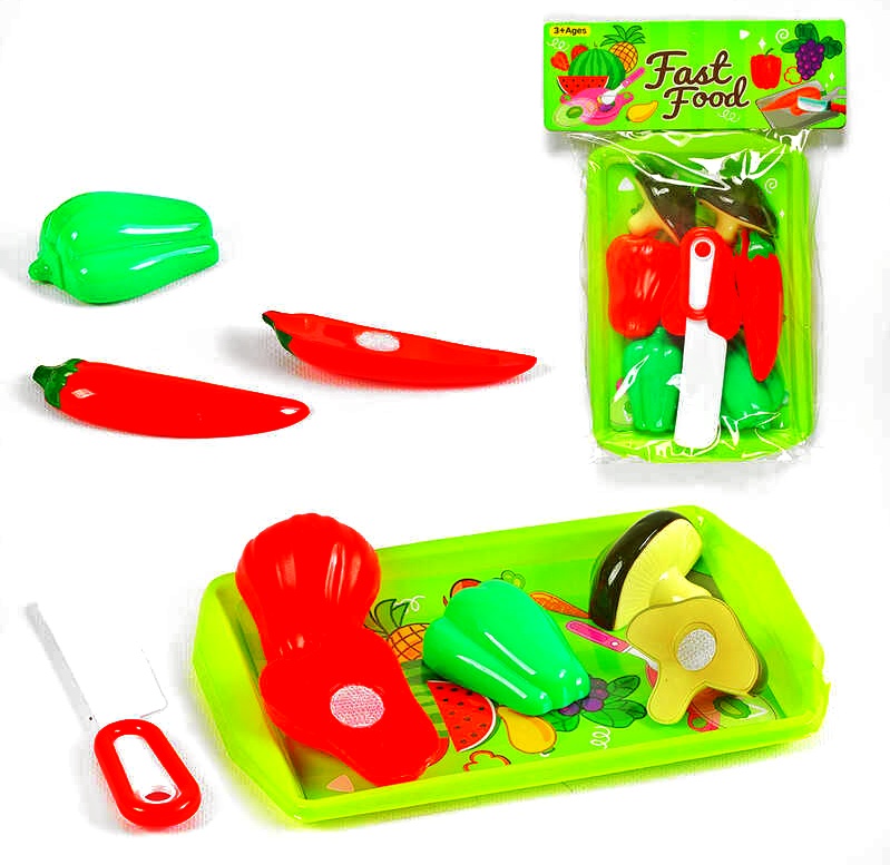 Набір овочів M 103 , на липучках, таця, ніж, у пакеті