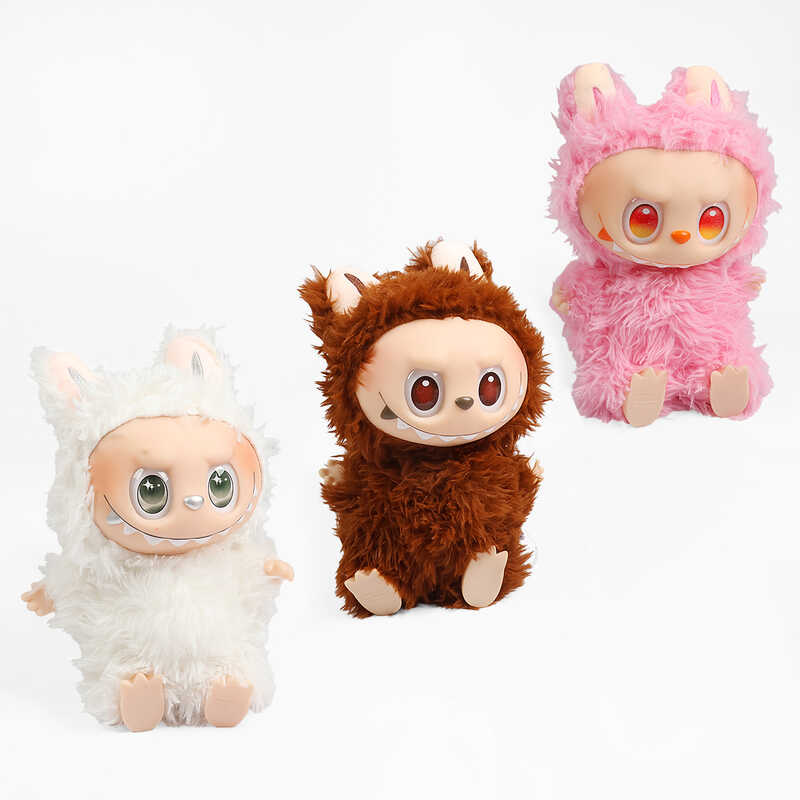 М`яка іграшка M 19794 (30) 3 види, герой, висота в сидячому положені 32 см, гумові кінцівки та мордочка, в пакеті