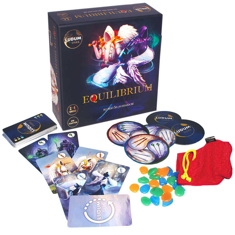 гр Гра настільна "Еквілібріум" LP8045-51 (20) "Ludum", в коробці