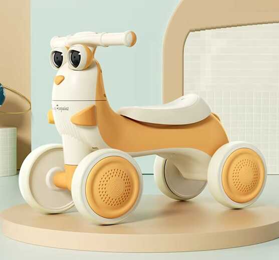 Велобіг JOY 4-х колісний SL-14236 (1) колеса PU, рама пластик, УКРАЇНСЬКЕ ОЗВУЧУВАННЯ та підсвічування, в коробці