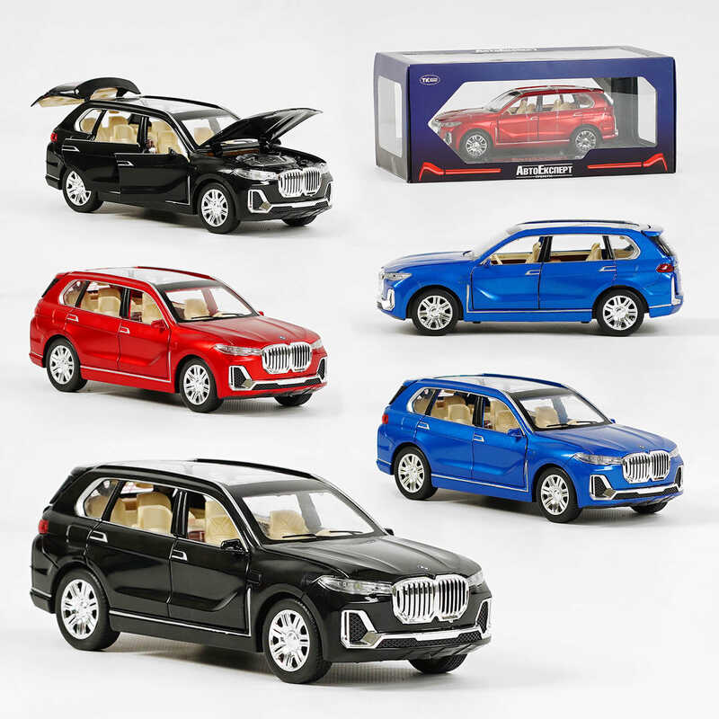 Машинка GT - 05545 (24/2) "Авто Експерт", 3 кольори, металопластик, 1:24, звук, світло, інерція, рухомі елементи, у коробці, ВИДАЄТЬСЯ МІКС ВИДІВ